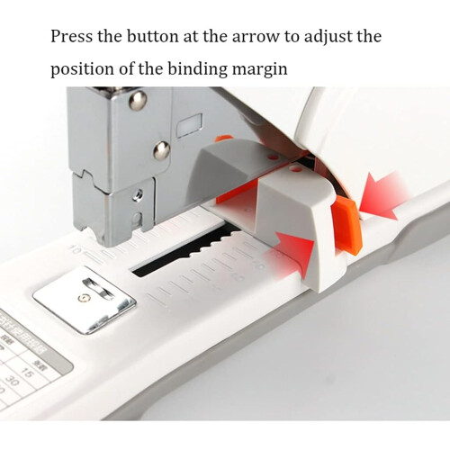 Mini Stapler, High Performance Manual Metal Stapler, 120 Sheet Capacity, Multifunction for Office and School Use 2