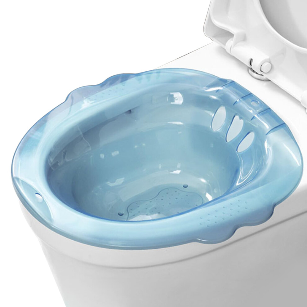 Blue Bidet Attachment For Toilet, Portable Sitz Bath With Large Capacity For Postpartum Care And Hemorrhoid Relief 6447073176739