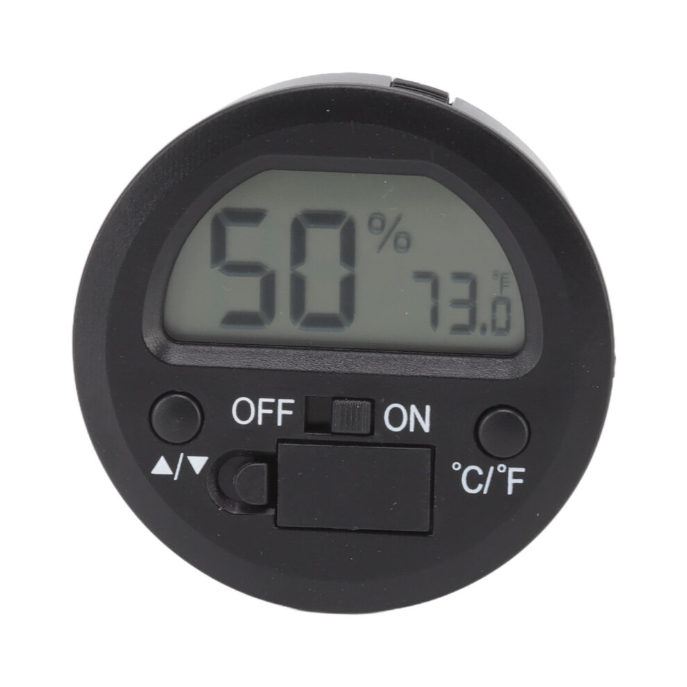 Temperature Humidity Meter Portable Round Embedded
