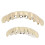 Hip Hop Teeth Set Alloy Golden False Teeth 9