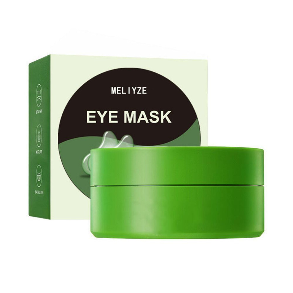 Dark Meliyze Aloe Vera Eye Mask Hydrating, Soothing, Lightening Fine Lines,