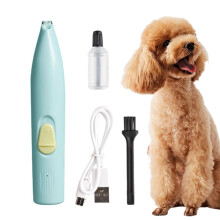 Cat Hair Trimmer | Wireless Hair Clipper for Thick Coats | Pet Hair Clipper for Yorkshire Terrier, Blue