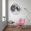 GEEKCOOK Silver Round Decorative LED Sound Control 4
