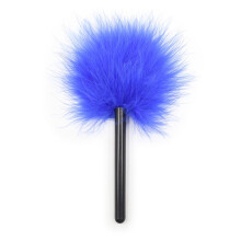 Feather Tickler Adult Sex Toy for Couples, Blue Flirting Feather Stick for SM Bondage, Beginners Cosplay Accessory