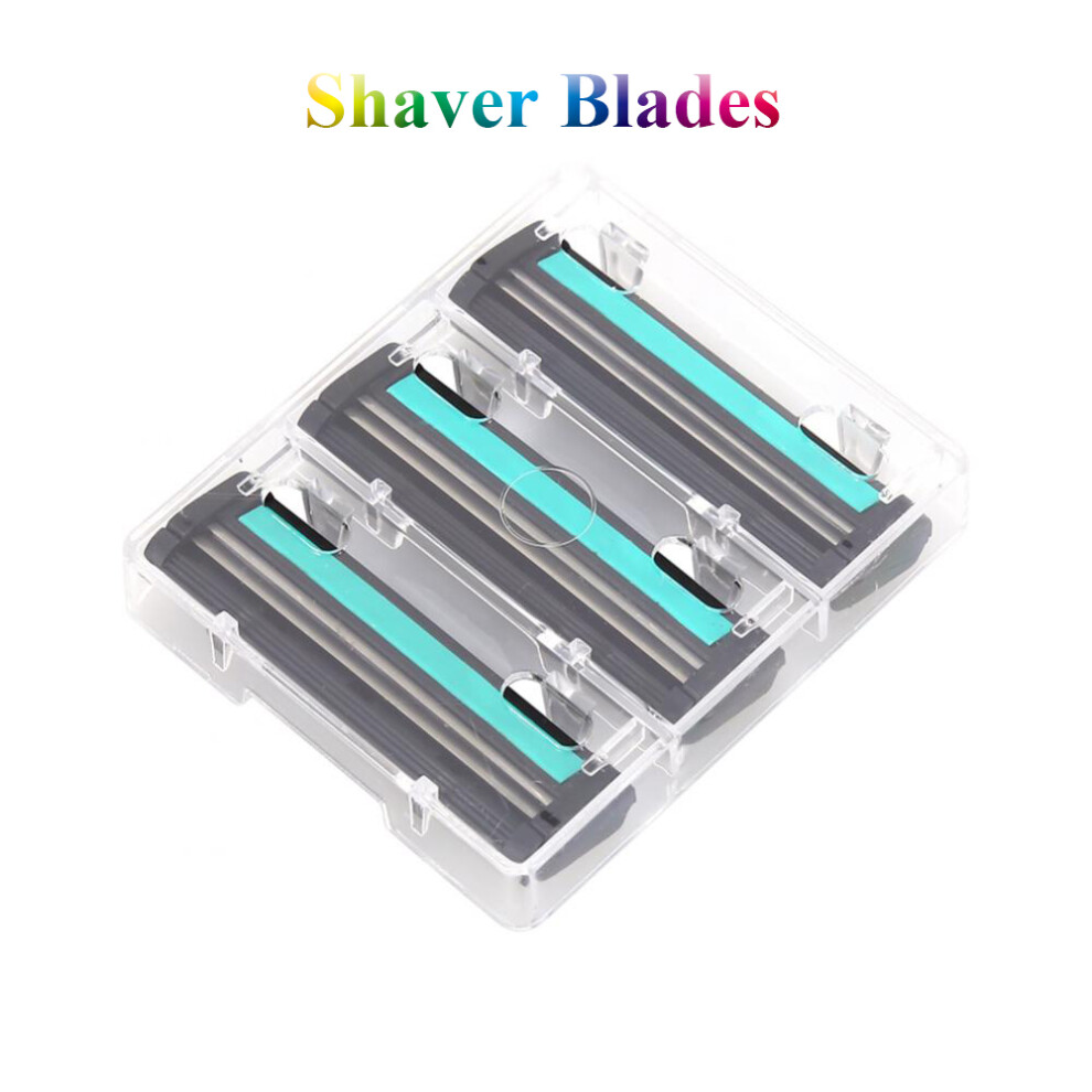 3pcs Men's Face Shaving Razor Shaver Blades