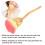Rose Shape Long Handle Nail Art Brush Manicure 8