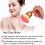 Rose Shape Long Handle Nail Art Brush Manicure 7
