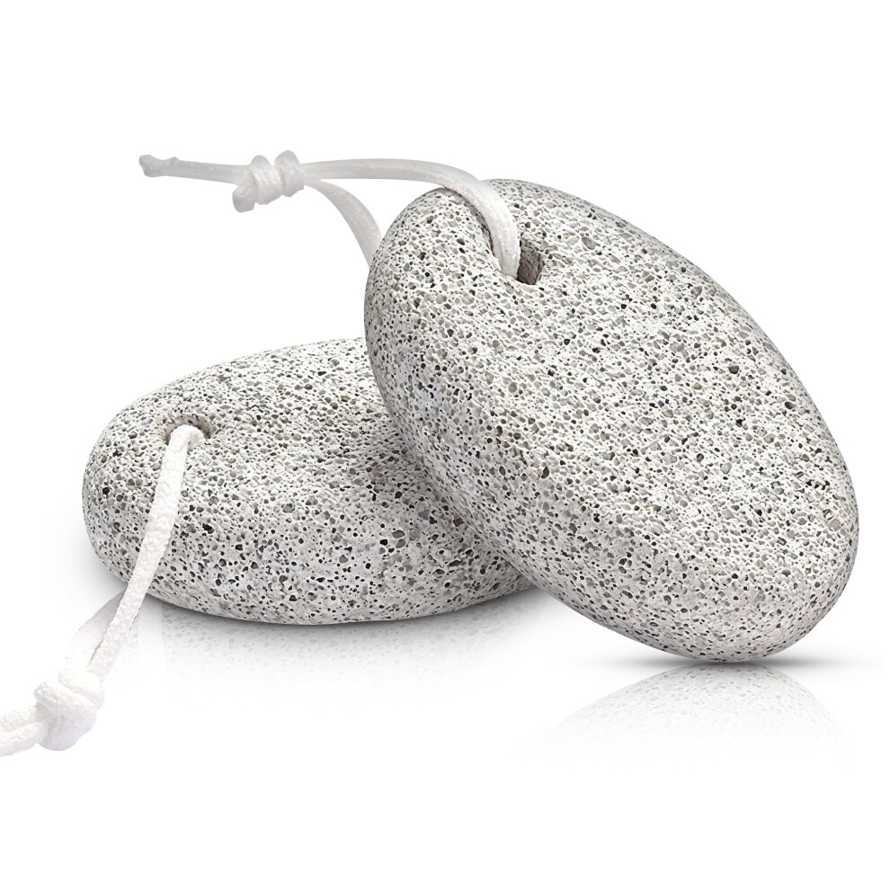 Pumice Stone for Feet, Hands & Body - Natural Foot Scrubber for Hard Skin, Callus Remover, Dead Skin Exfoliator
