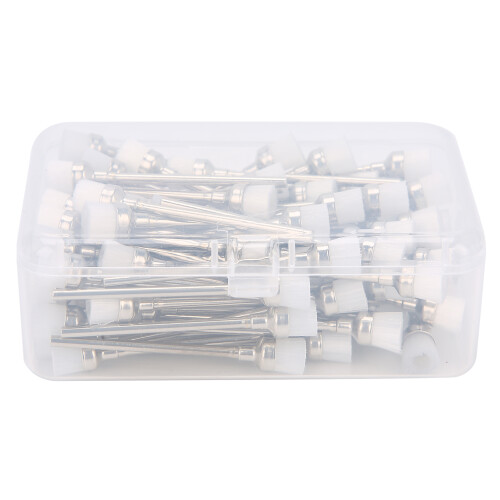 100pcs Nail Drill Bit Cleaning Brush Nail Dust 2