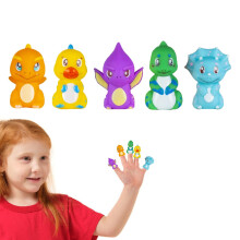 Halloween Finger Puppets Set, Cute Character Dolls, 5 Pack Interactive Toys for Kids, Halloween Party Goodie Bag Fillers