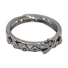 Nanatsu No Taizai Anime The Seven Deadly Sins Meliodas Ring Cosplay Prop Finger Ring Fashion Jewelry Size Adjustable #01