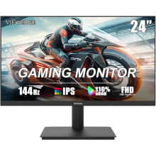 Viewedge Gaming Monitor 24 Inch FHD 144hz, IPS 1ms 1080p PC Monitor