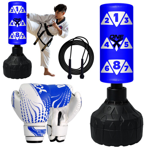 kids Freestanding Punch bag Gym Training kickboxing Set