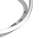 Comfy Living (Silver) Round Abstract Tempered Glass Coffee Table Chrome Effect Frame In Gold Or Silver 8