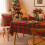 Christmas Plaid Snowflake Tablecloth Printed Rectangular Coffee Table Cloth Green Checkered Snowflakes 140x140cm 5