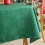 Christmas Snowflake Pattern Tablecloth Retro American Festive Rectangular Tea Table Cloth Red Snowflakes 100x140cm 2