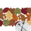 Custom Embroidered Engraved Autumn Maple Leaf Table Runner 13x36 Inch 5