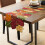 Custom Embroidered Engraved Autumn Maple Leaf Table Runner 13x36 Inch 2