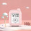 Children's Learning Companion Mini Case Timer with Temperature Display and Alarm Function in Bright Red for Children 4