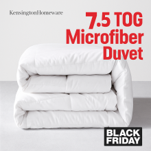 (7.5 Tog Quilt, Super King) Luxury Microfiber Duvet with Hollowfiber Filling  Soft, Anti-Allergy Quilt