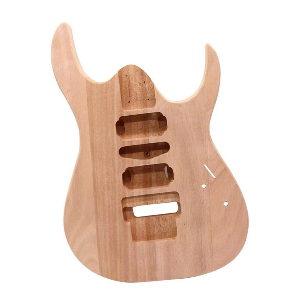 Professional Electric Guitar Body Okoume Strat Style Compatible for Instrument Building Kits-image-OPC-PK5YT9Z-NEW
