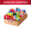 Cardboard Christmas Gift Hamper Patch Handle Empty Trays for Treat Drinks Gifts 1