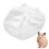 Baignoire pour hamster à double usage L Cap plastique PS doré 15