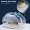 Baignoire pour hamster à double usage L Cap plastique PS doré 12