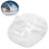 Baignoire pour hamster à double usage L Cap plastique PS doré 1