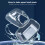 Baignoire pour hamster à double usage L Cap plastique PS doré 3