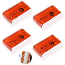 Natural Rosin for Violin - 4pcs Low Dust Bow Resin, High-Quality Violin Rosin for Improved Sound and Performance