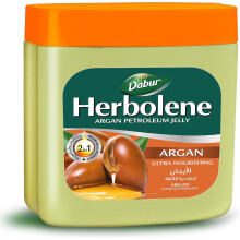 Dabur Herbolene Argan Oil Petroleum Jelly Enriched With And Vitamin E Helps In Glowing Skin 225ml | Ultra Nourishing | Moisturizes & Softens Skin