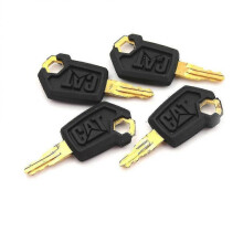 New 4pcs Heavy Equipment Ignition Loader Dozer Key for Caterpillar 5p8500 Cat Hfmqv