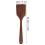 Cuillère texturée en bois de wengé, 33,5 cm, capacité 64-68 g 11