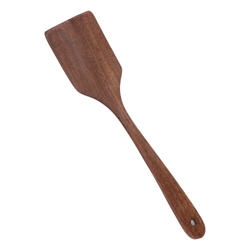 Cuchara de madera de wengué 30,5 cm de largo 64-68 g 2