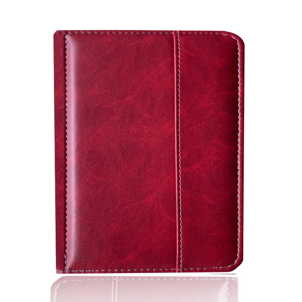 Case for Nook GlowLight 4 6 Inch BNRV1100 BNRV1000 Ultra-Light Premium PU Leather Folio Cover Red