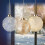 Frosted Christmas Bauble Warm White 10cm Micro LED Battery Ball Light 7