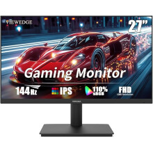 27 Inch Viewedge Gaming Monitor,FHD 144hz, 1ms IPS 1080p PC Monitor