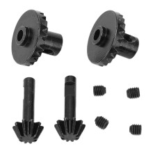 RC-Stahl-Bullenrad 3mm für Militär-LKW ferngesteuertes Auto, Schwarz