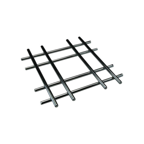Chrome Trivet 20cm Cross Heat Resistant Pot Pan Stand