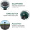 Tcgg-solar Mole Repeller, 4 Pieces Ultrasonic Pest Repeller - Mole Control with Ip65 Waterproof, Mole Repellent Garden Mole Repeller 4