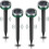 Tcgg-solar Mole Repeller, 4 Pieces Ultrasonic Pest Repeller - Mole Control with Ip65 Waterproof, Mole Repellent Garden Mole Repeller 1