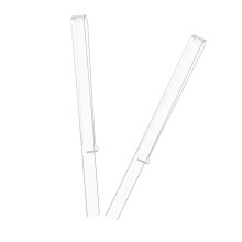 Sheet Music Clip Holder - 1 Pair Acrylic Music Score Attachment for Instruments, Books, Pages, and Music Sheets