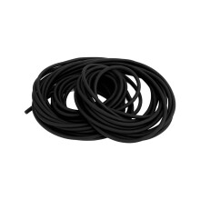 2050^10M Natürlicher Latexschlauch zum Sling-Austausch, schwarz, 2 mm Innendurchmesser, 5 mm Außendurchmesser