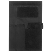 Molle Tactical Notebook Cover, Field-Ready Journal Holder with ID Window, Durable Oxford Fabric Planner