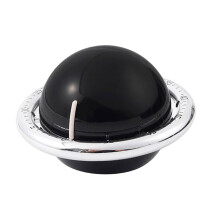 Magnetic Kitchen Timer for Kids, Visual ABS Timer, Black Oven Timer for Cooking and Learning Experiments