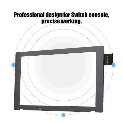 Touchscreen geschikt voor scherm voor Switch LCD-scherm Game Player Vervanging voor console 2