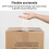 Transparent Sealing Tape White High Viscosity Packaging Express Logistics Workshop Home Strong Home 4
