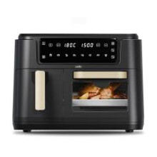 Cello AF901A Easy Fry Dual Zone Digital 11 litre Air Fryer 2 Draw 3.5L 7.5L Oven