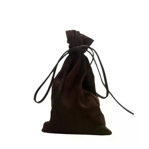 Sac à cordon médiéval unisexe marron pour accessoires de cosplay 2